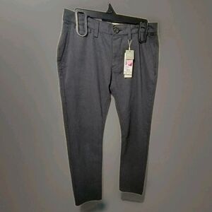 Men's NWT Gray Tom Tailor "Travis" Chino Trousers 31×34